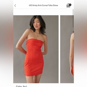 Urban Outfitters red dress